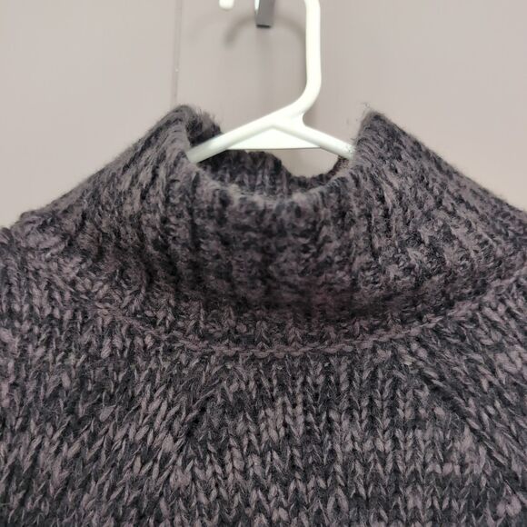 Romeo & Juliet Couture Sweater Mock Neck Pullover Chunky Knit Drop Sleeve M - Picture 7 of 11